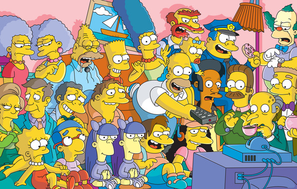 Wallpaper The Simpsons Homer Simpson Springfield