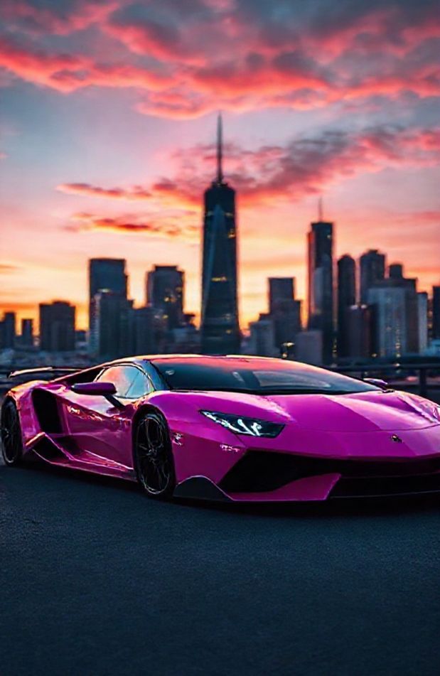 Pink Lamborghini Wallpaper