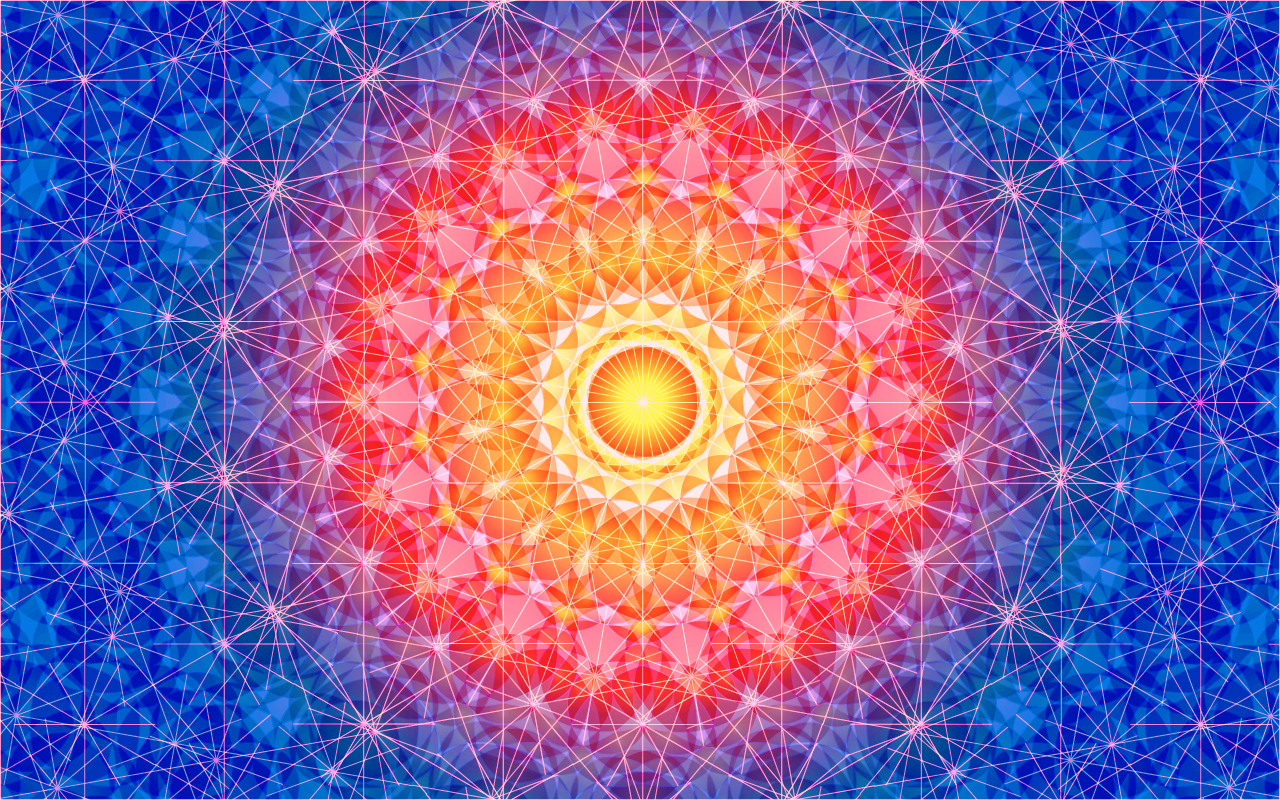 Mandala ResearchInspiration Digital Art 2050 1280x800