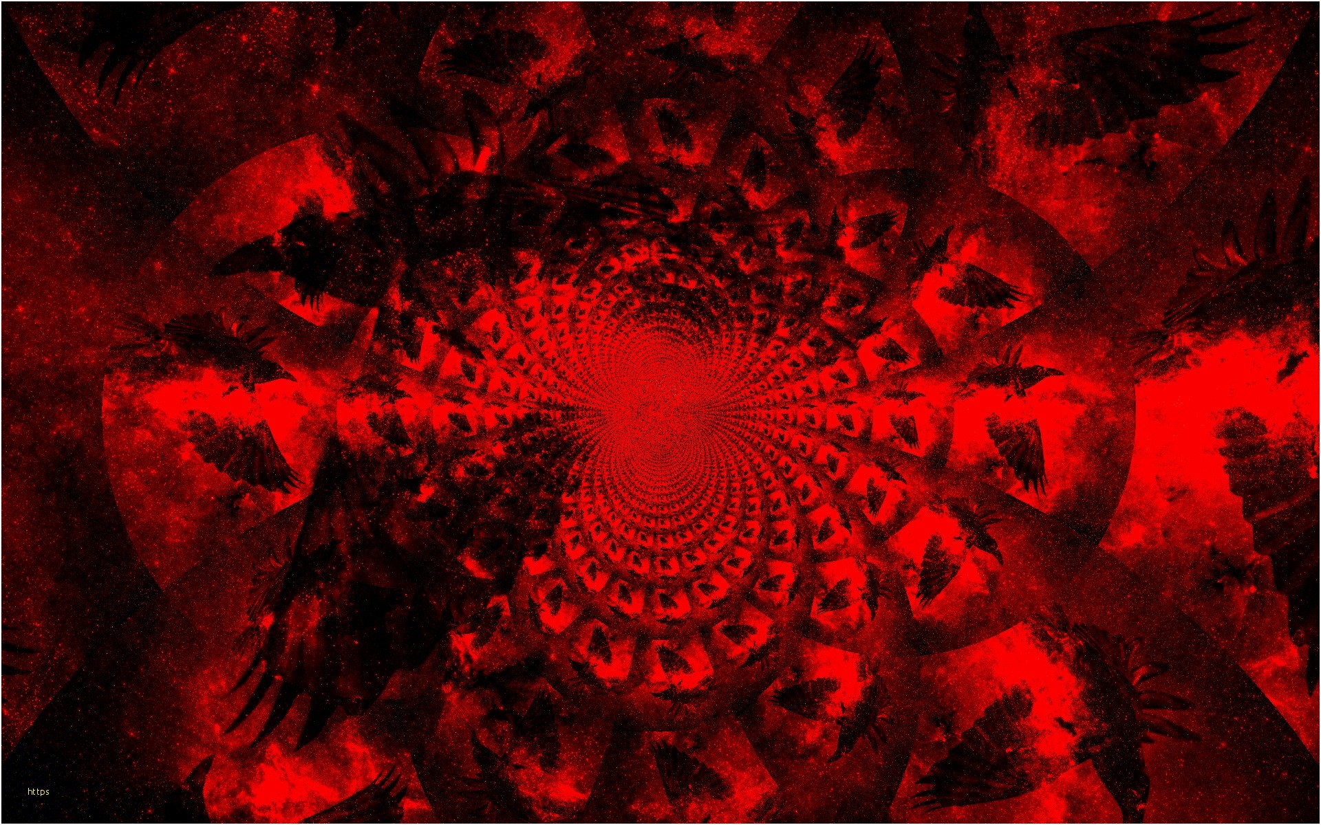 Blood Red Wallpaper