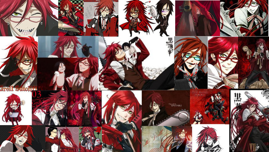 Find more Grell Sutcliff Wallpaper by The89thAlice. 