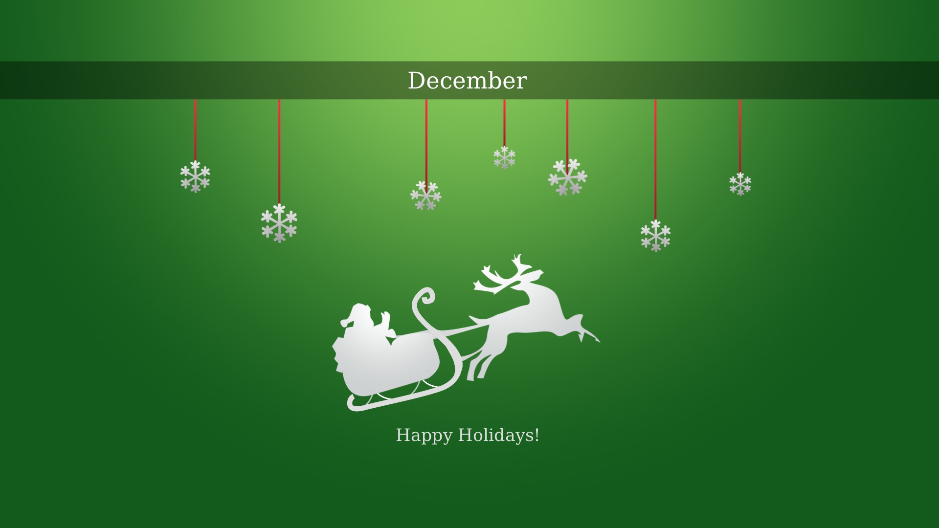 Happy Holidays December HD Wallpaper