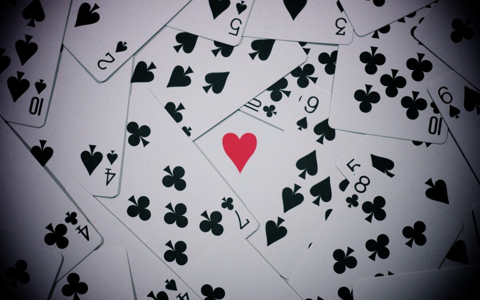 Playing Cards Wallpaper Hearts