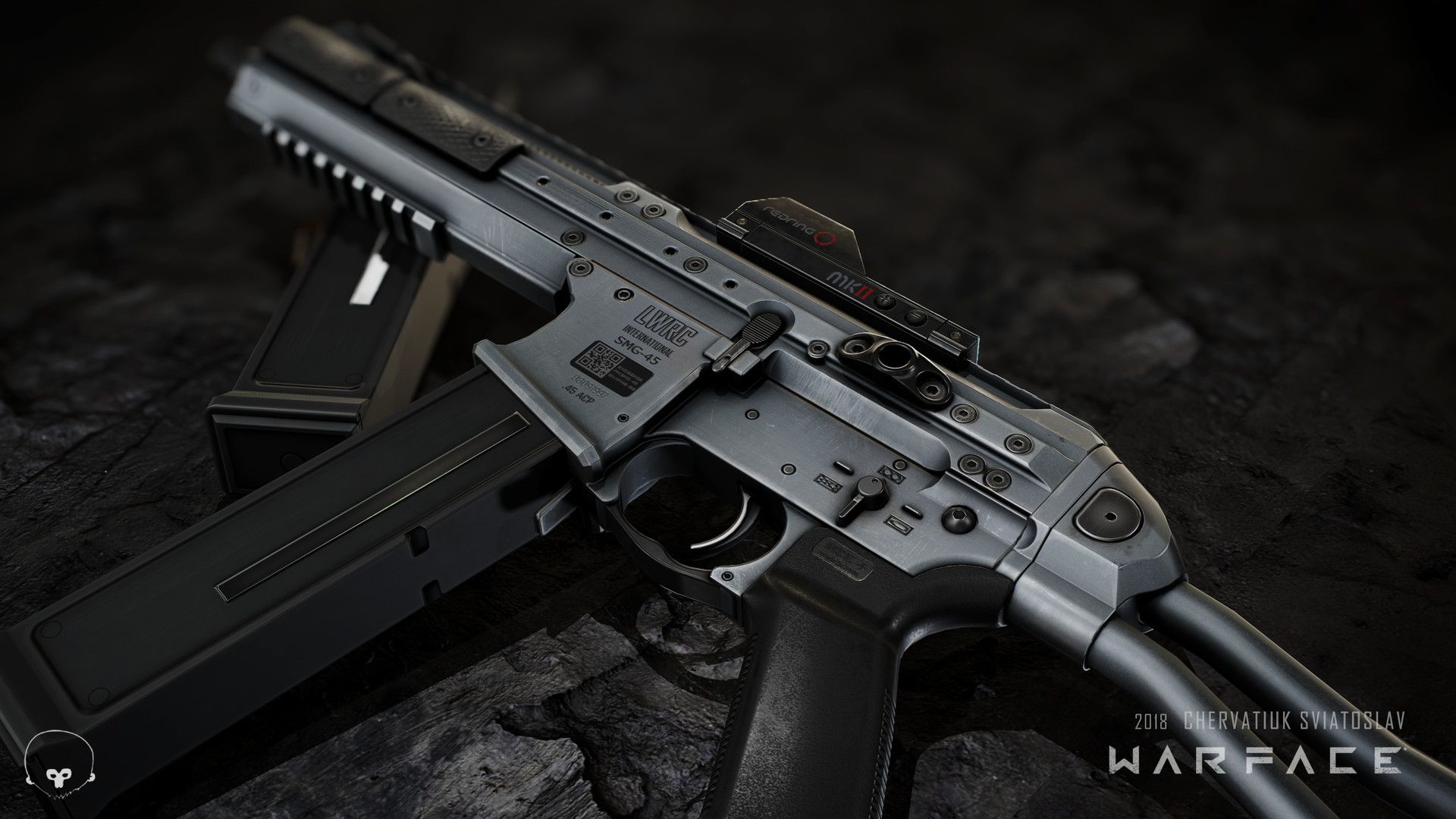 Artstation Lwrc Smg Sviatoslav Chervatiuk With Image