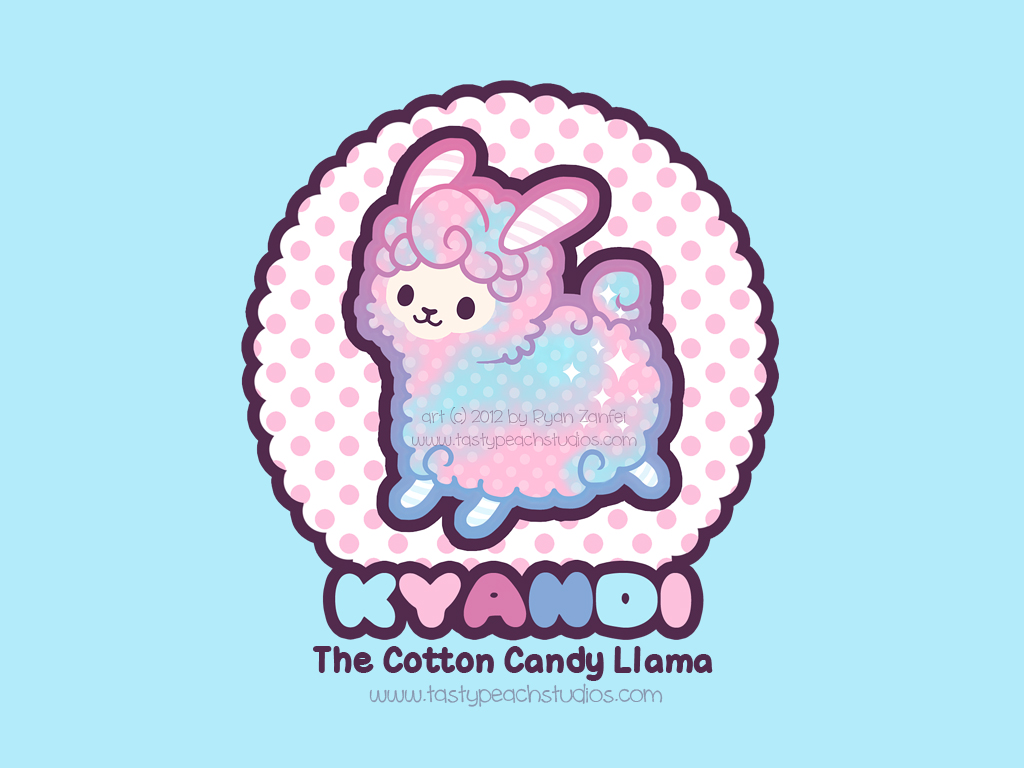 cute little wallpaper of my new cotton candy