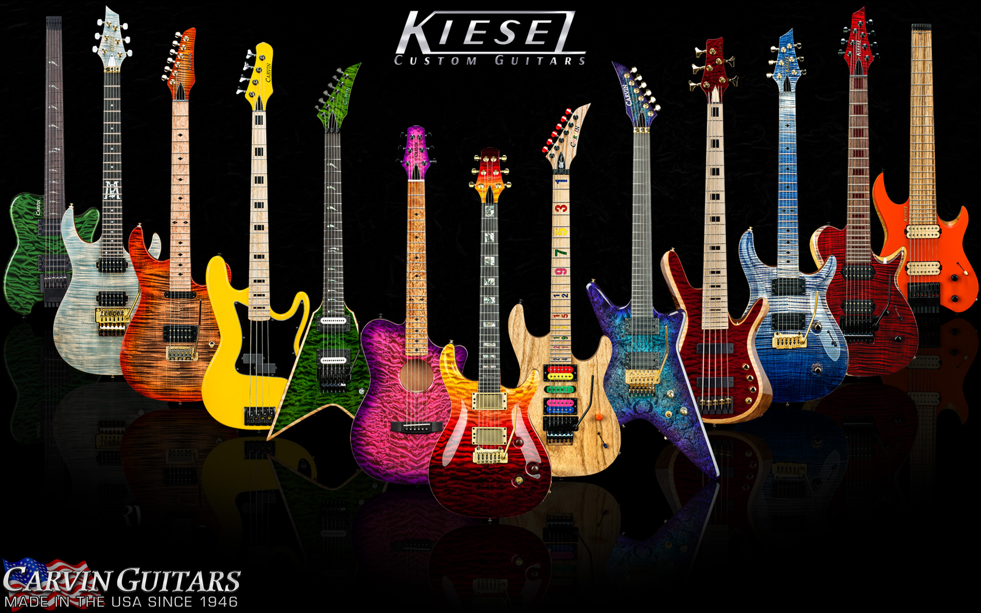 Custom Guitar Bass Wallpaper Kieselguitars