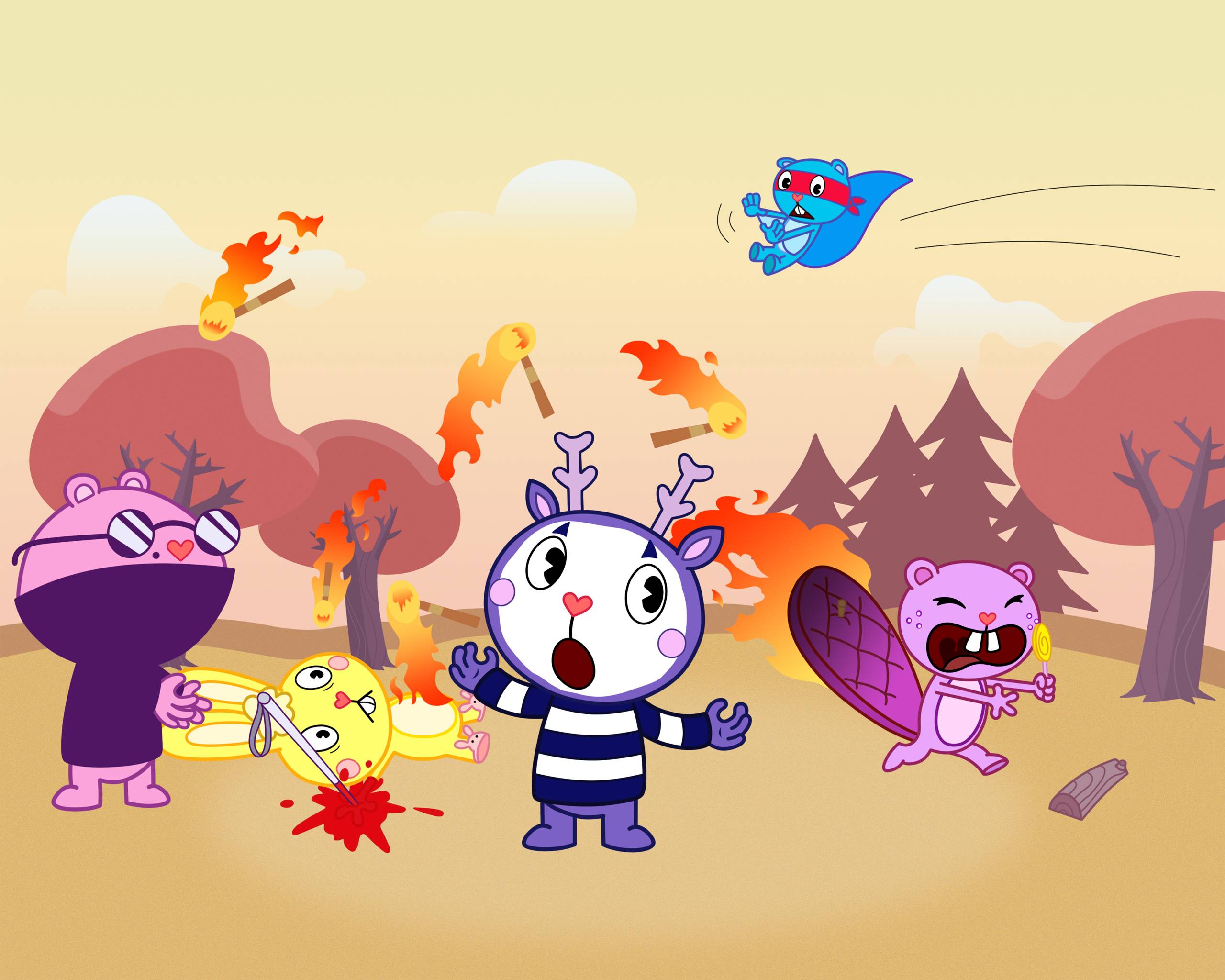 Free Download Happy Tree Friend Wallpapers 2560x48 For Your Desktop Mobile Tablet Explore 74 Happy Tree Friends Background Happy Tree Friends Background Happy Tree Friends Wallpaper Happy Tree Friends Anime Wallpapers