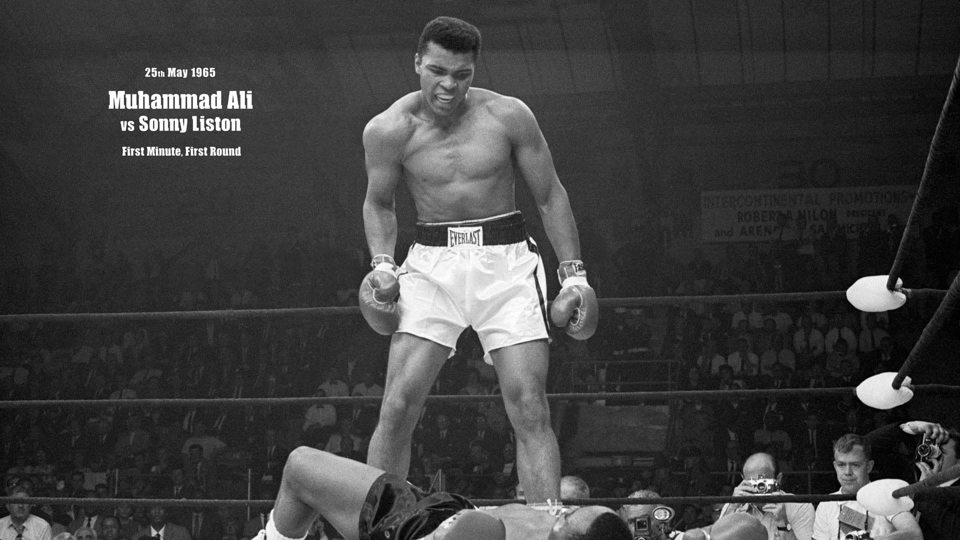 Fighter Sports Boxing Muhammad Ali Boxers Sonny Liston