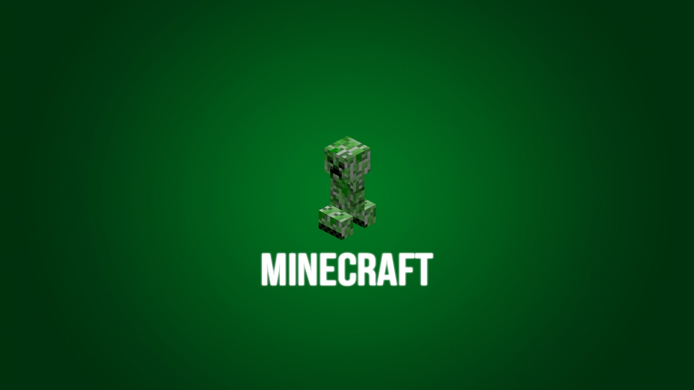 Minecraft Creeper Desktop Background