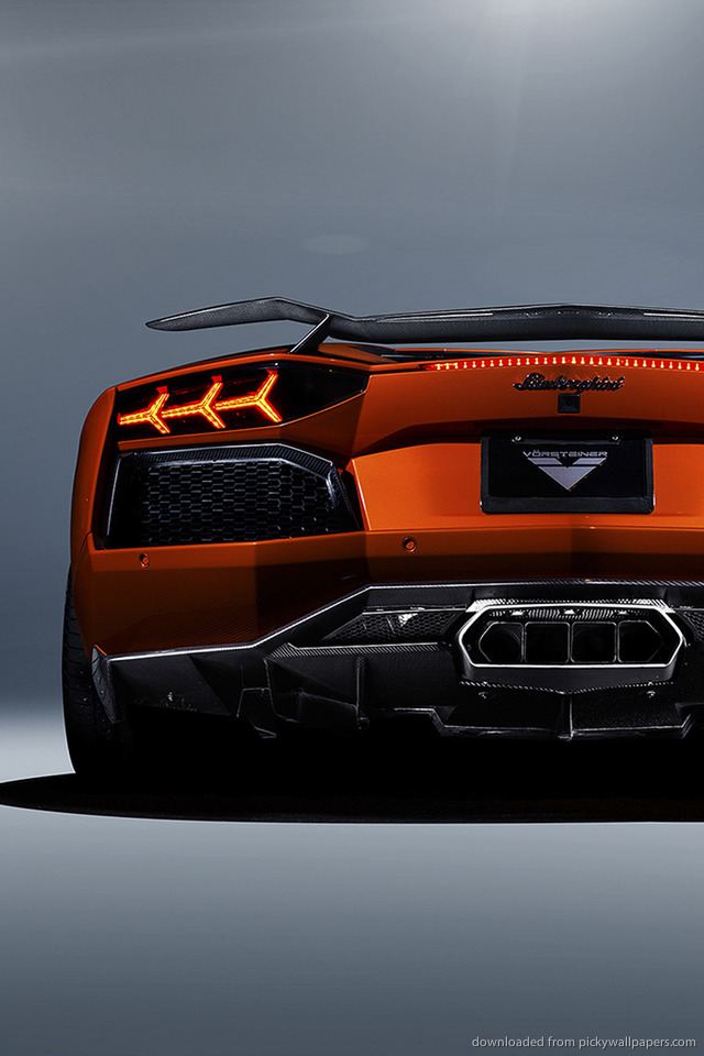 Lamborghini Aventador iPhone Wallpaper Image