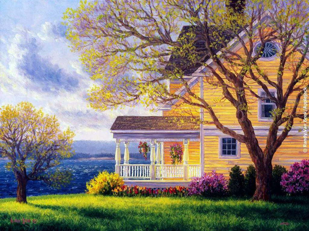 Country Home Wallpaper Desktop HD Background Collection