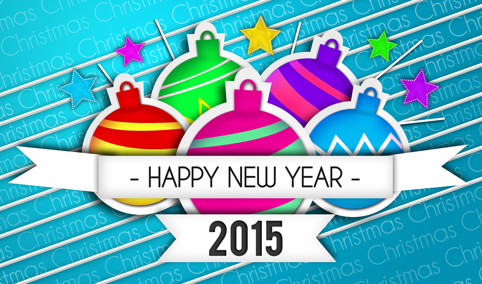 Happy New Year Wallpaper Design Cool