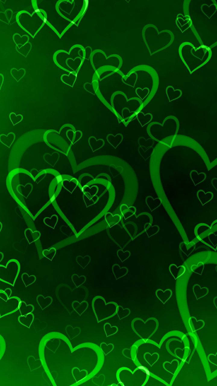 Green Heart Wallpaper