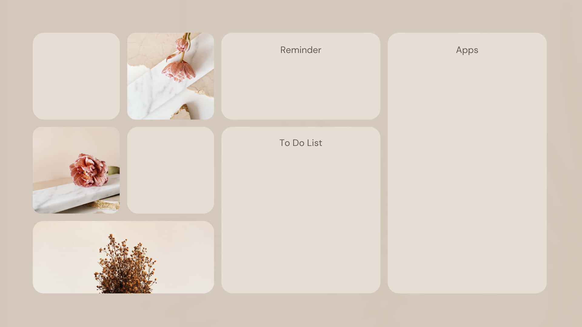 Cute Desktop Organizer Wallpaper