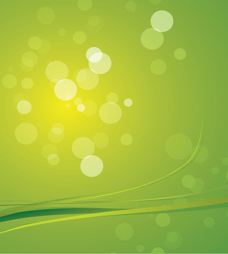 Abstract Background Light Green Bokeh