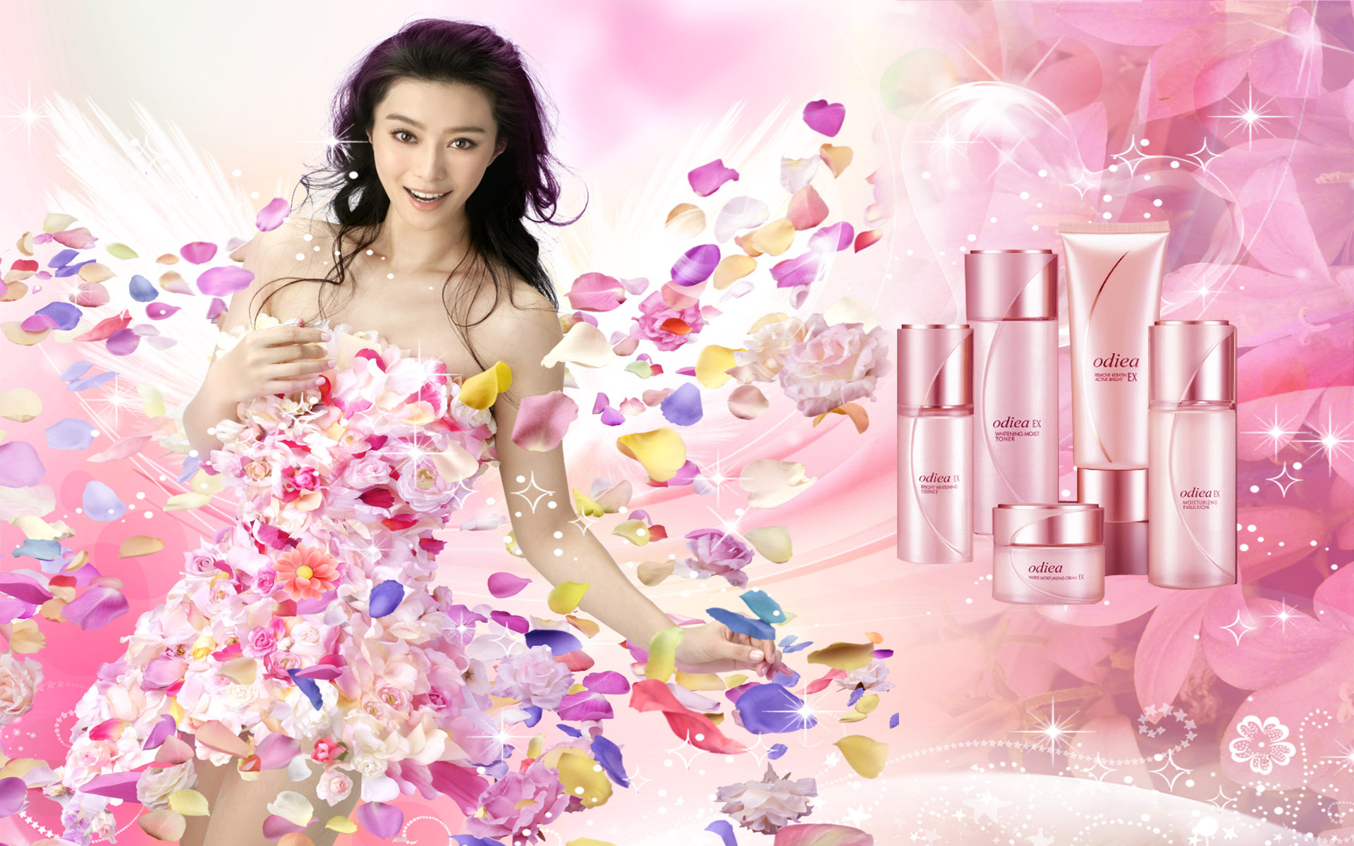 HD Cosmetics Ads Wallpaper Cosmetic Advertising Brand