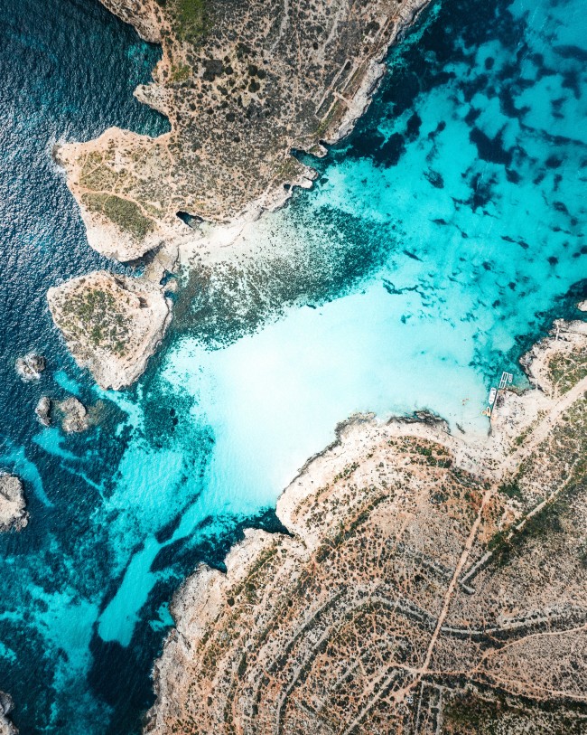 Wallpaper Malta Island Water Top Aqua Coast
