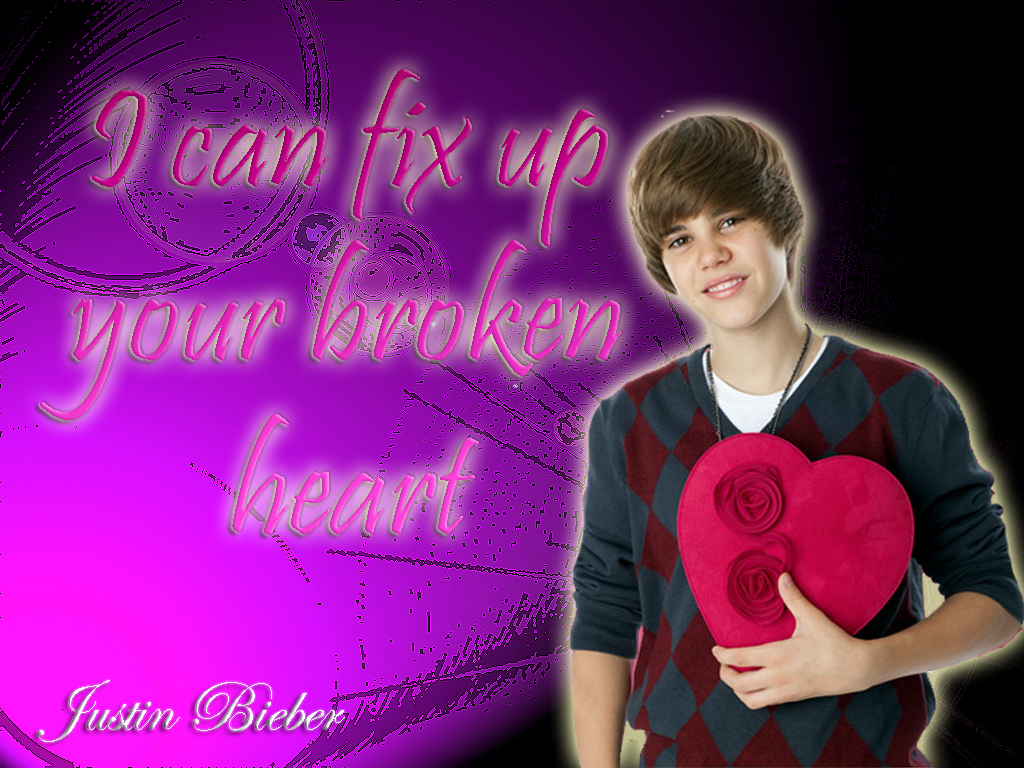Justin Bieber ill fix your broken heart