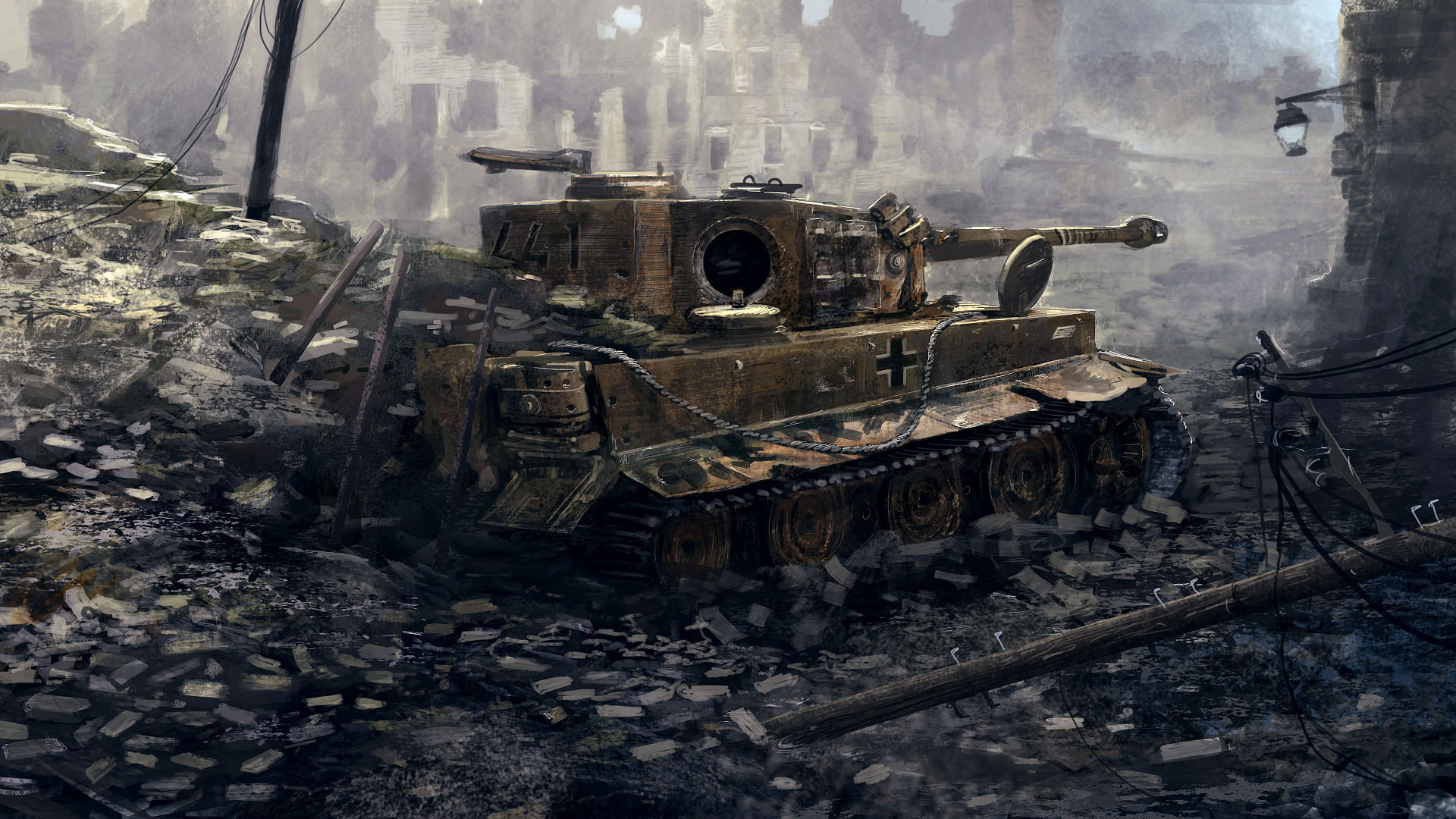Tiger Tank Wallpaper HD