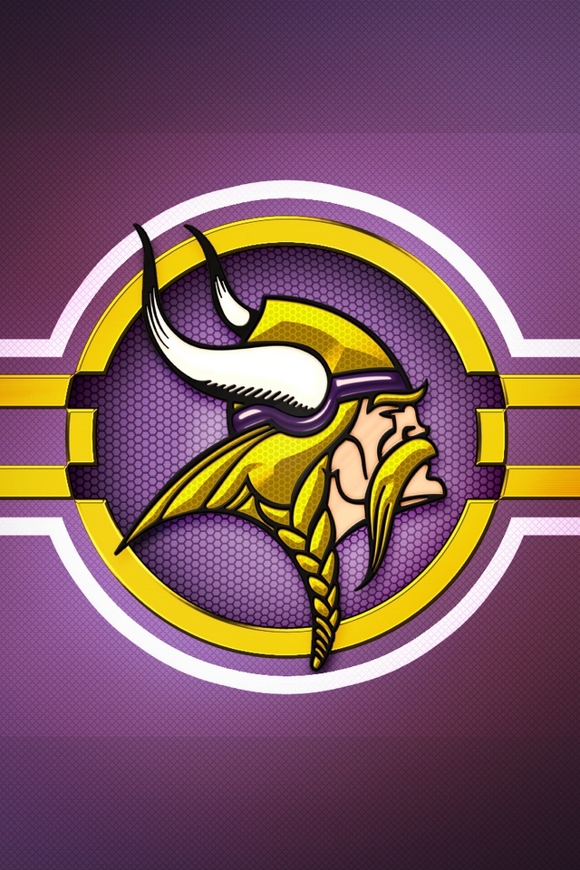 Minnesota Vikings Logo iPhone Ipod Touch Android Wallpaper