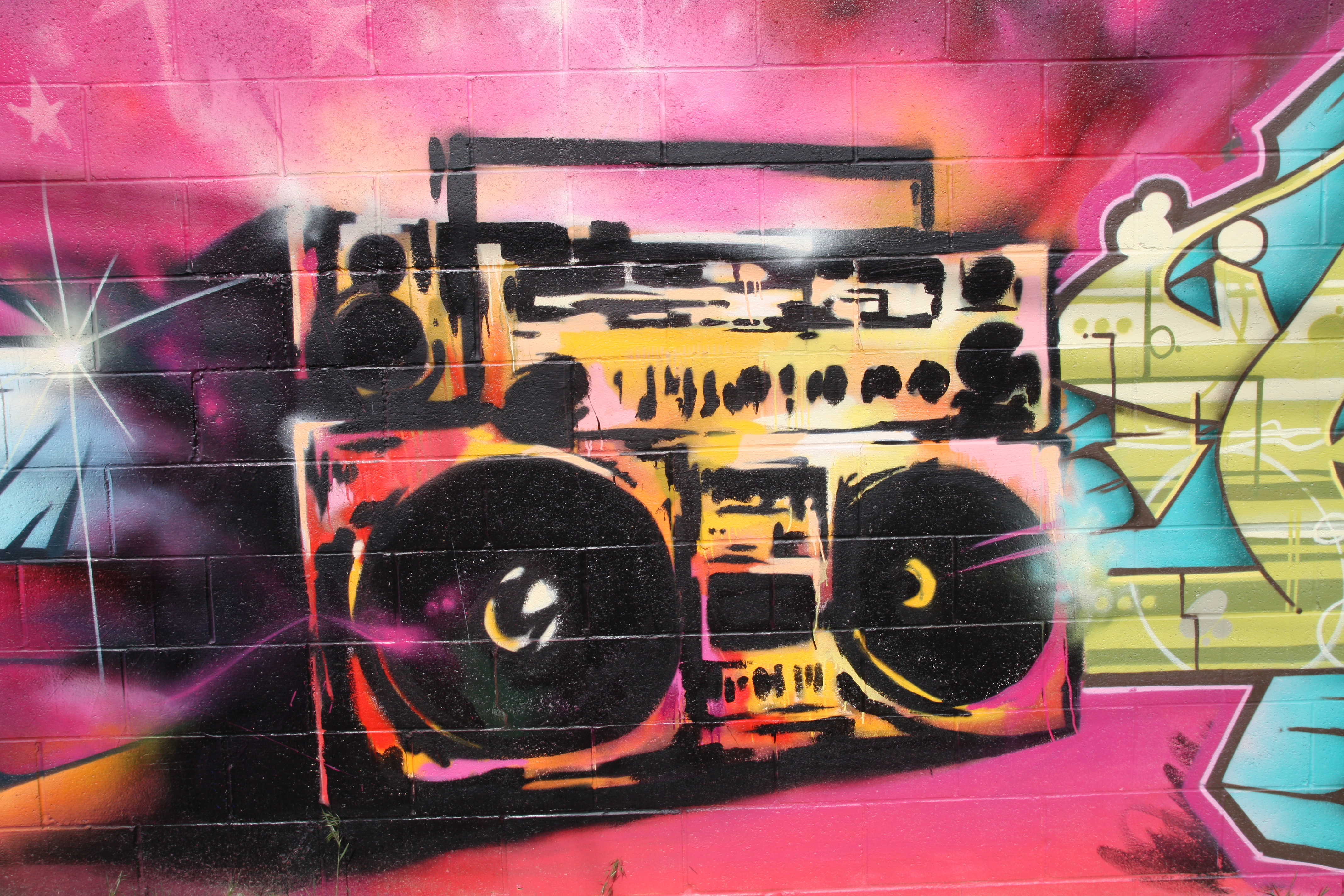 Boombox Stencil Tattoo Pictures To Pin