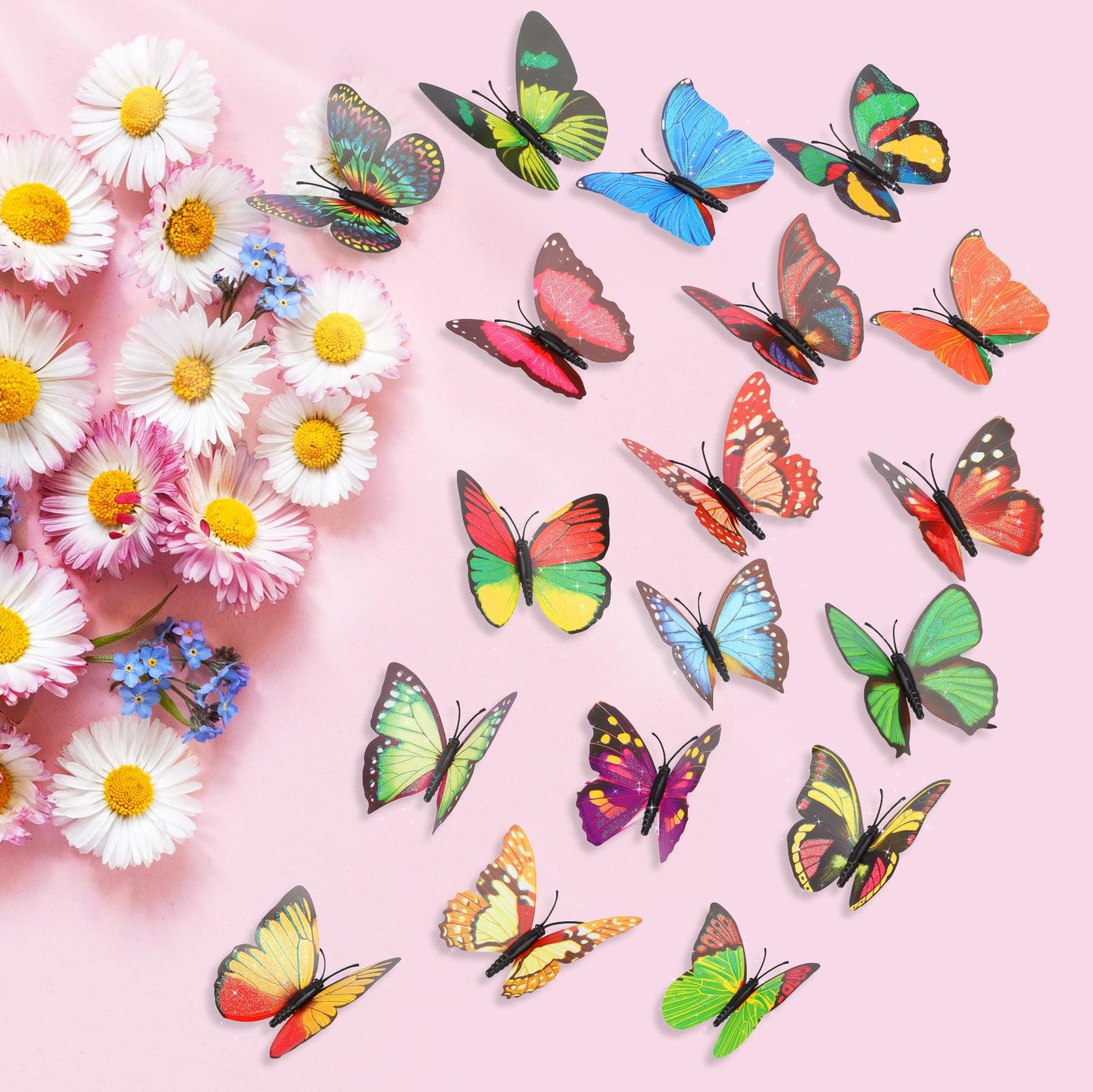 36pcs 3d Butterfly Wall Stickers Eeekit Removable Decals Cute