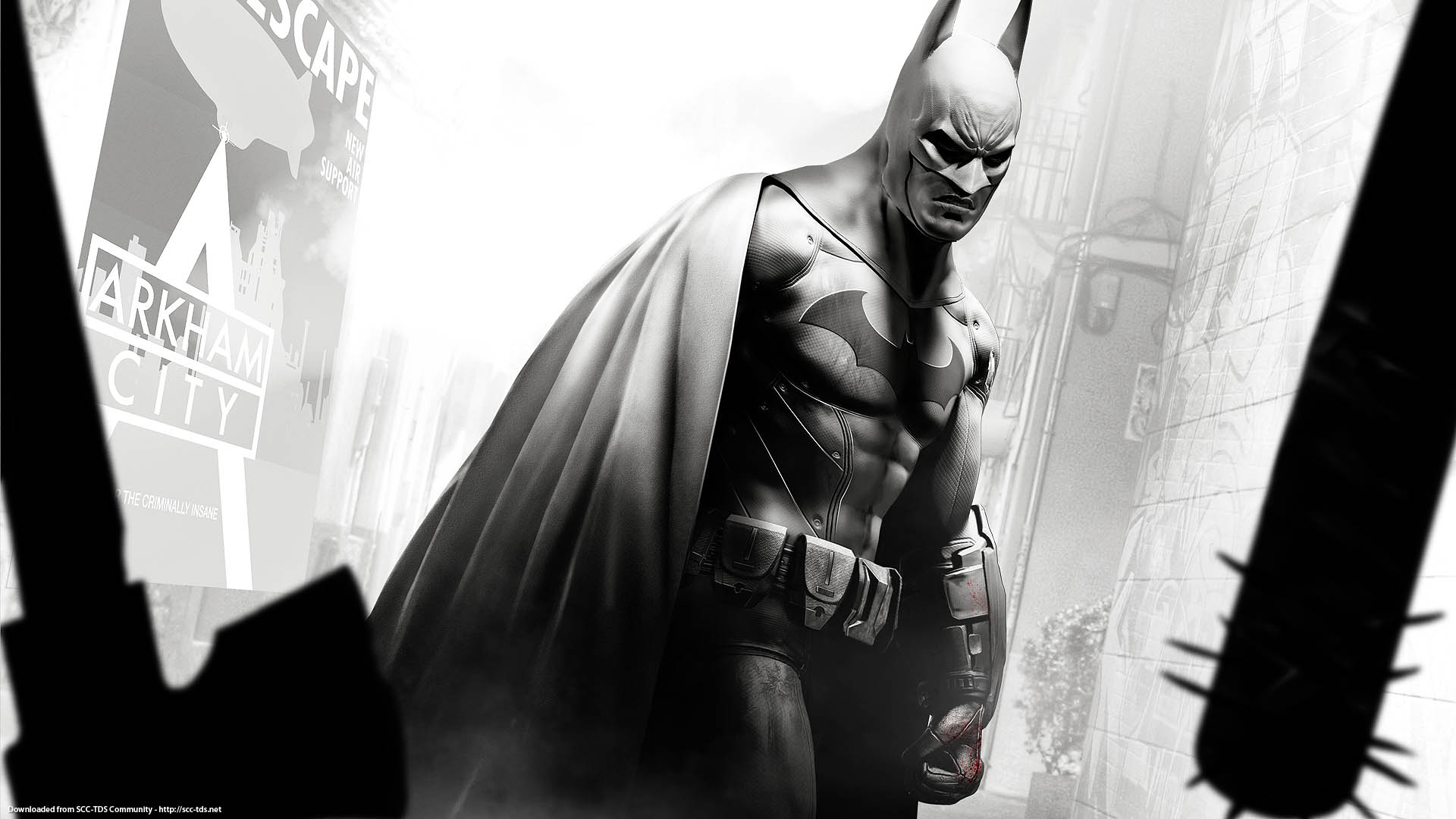 Batman Premium Wallpaper Exclusive City Arkham Games