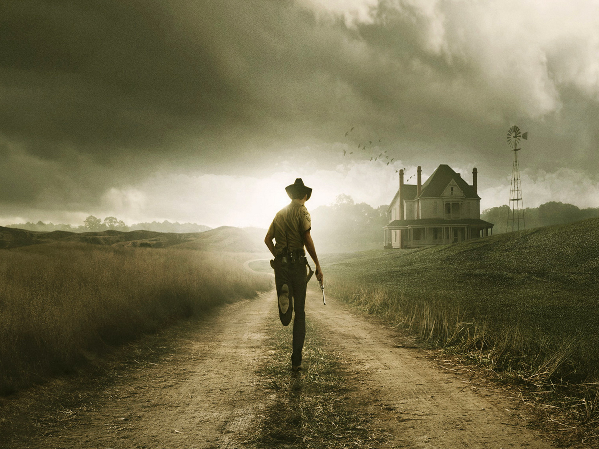 The Walking Dead iPad Wallpaper New Photos