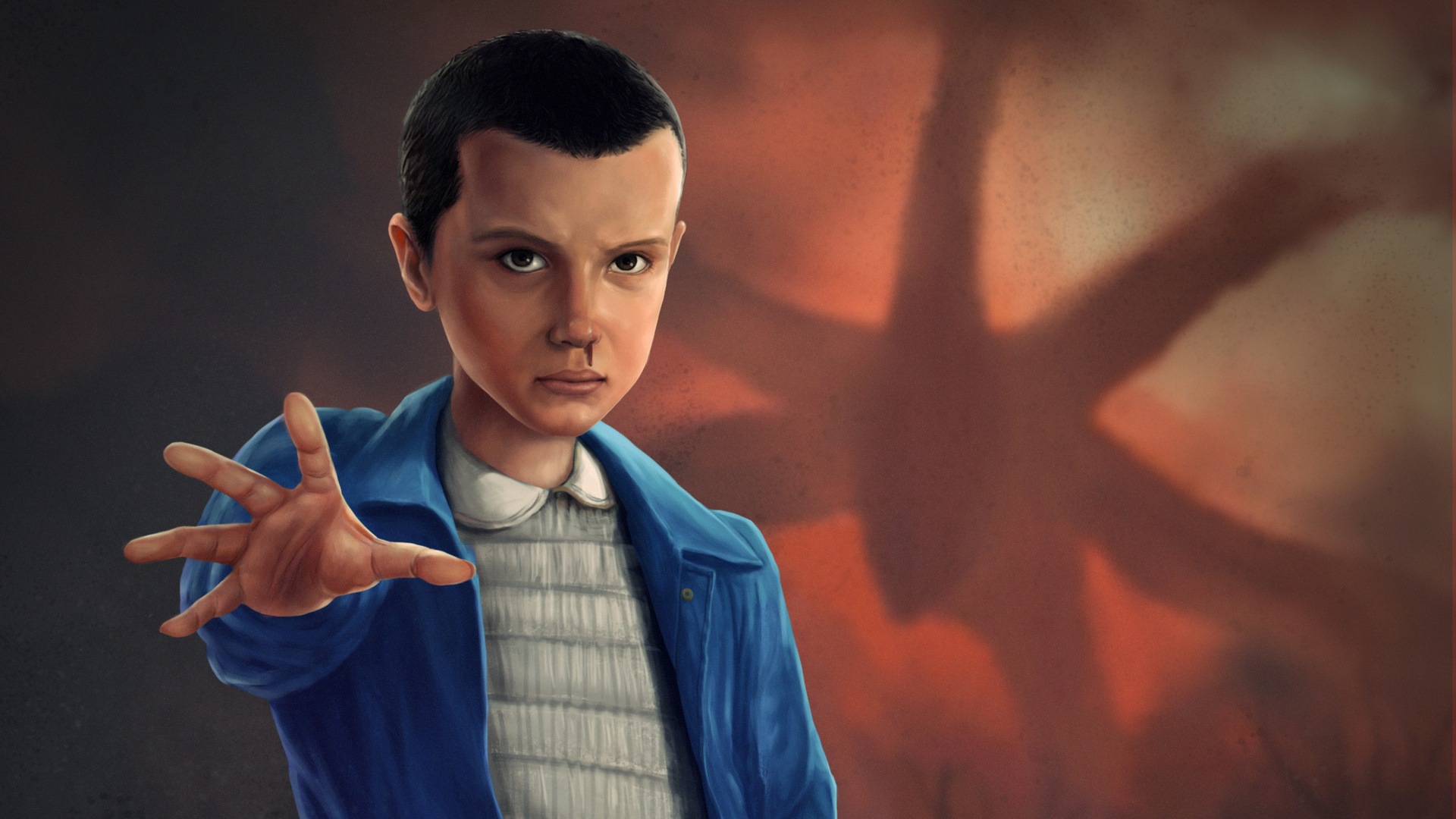 Stranger Things Eleven Laptop Full HD 1080p 4k Wallpaper