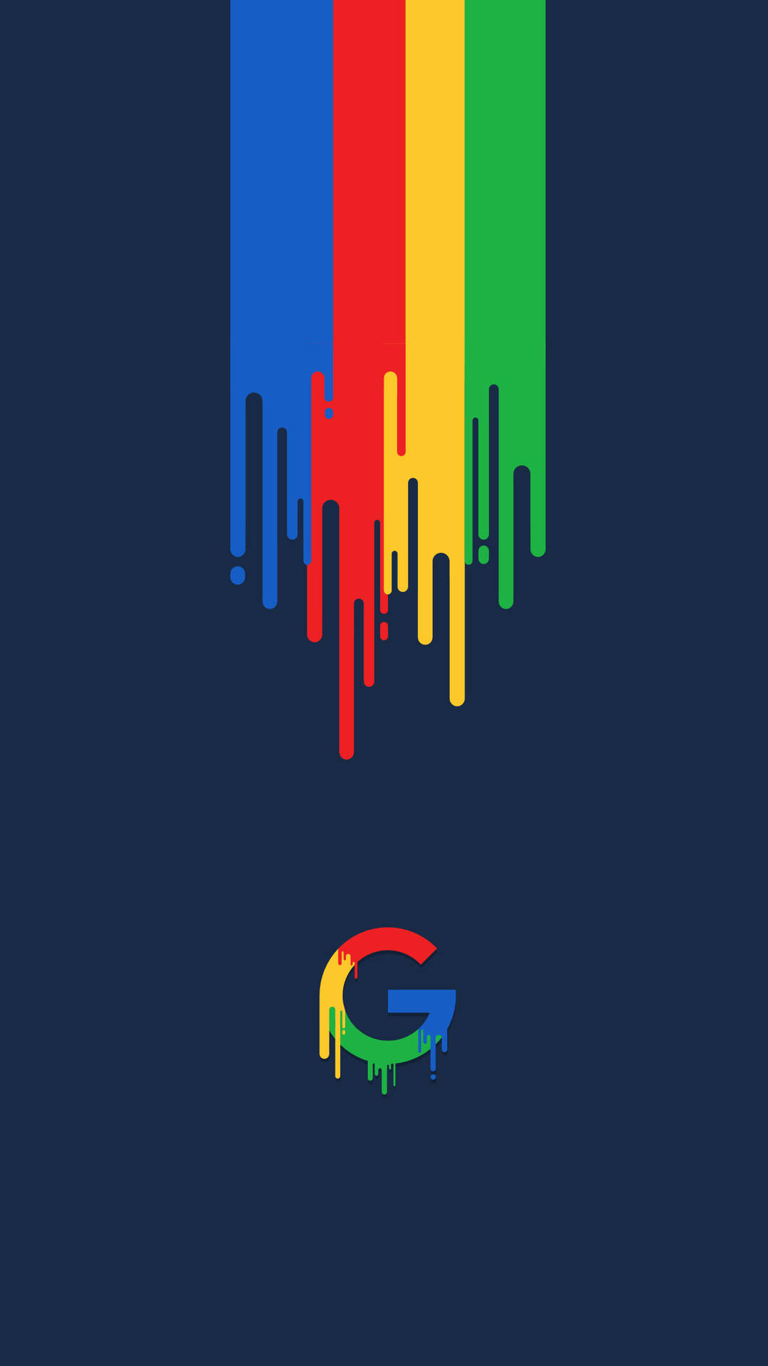 Google Pixel Paint Drip Art L1idlmgrk0489ph4 Wallpaper