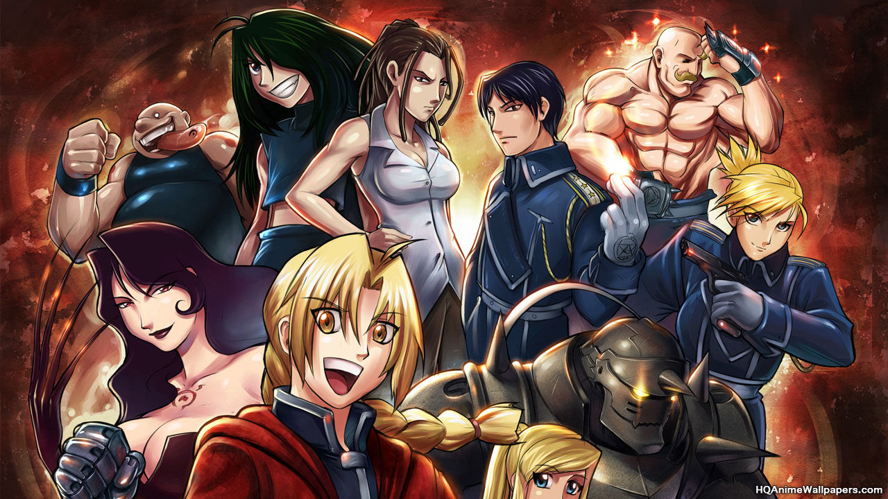 Fullmetal Alchemist Brotherhood Anime Wallpaper HD 1280x720