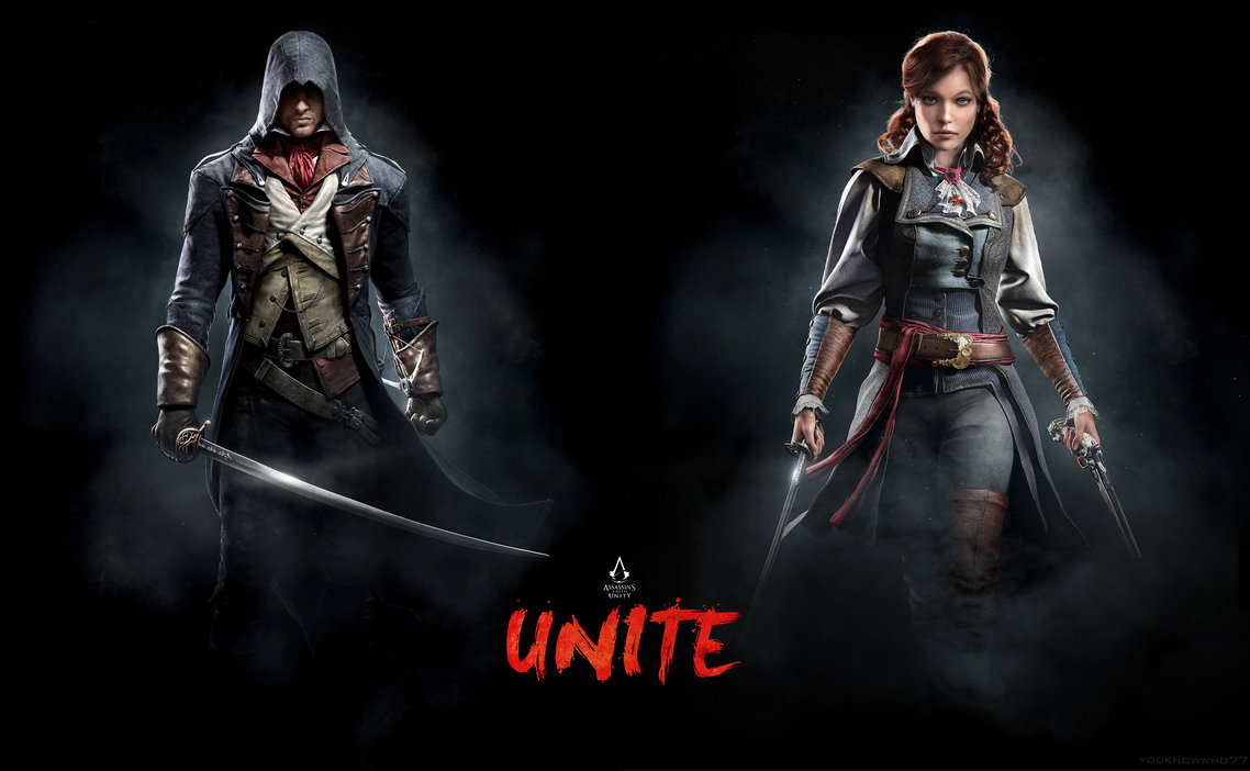 Ac Unity Arno And Elise Unite Wallpaper By Youknowwho77 On