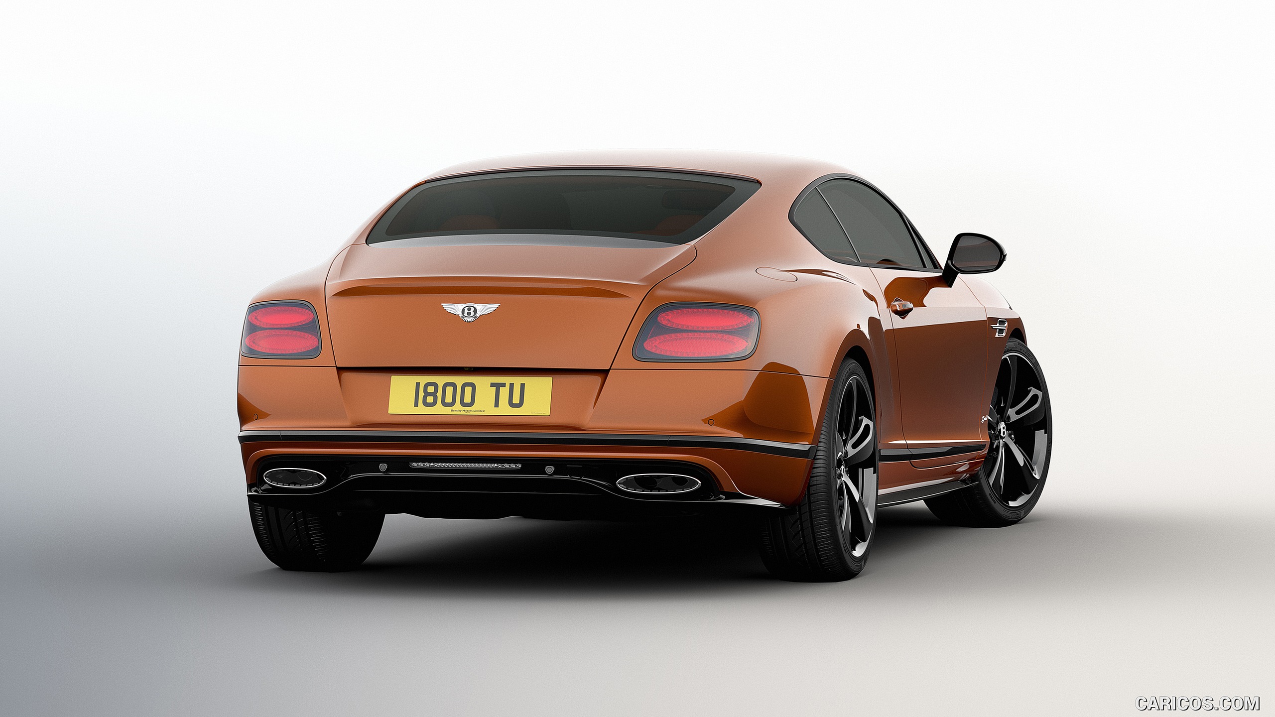 Bentley Continental Gt Speed Coupe Black Edition Rear HD