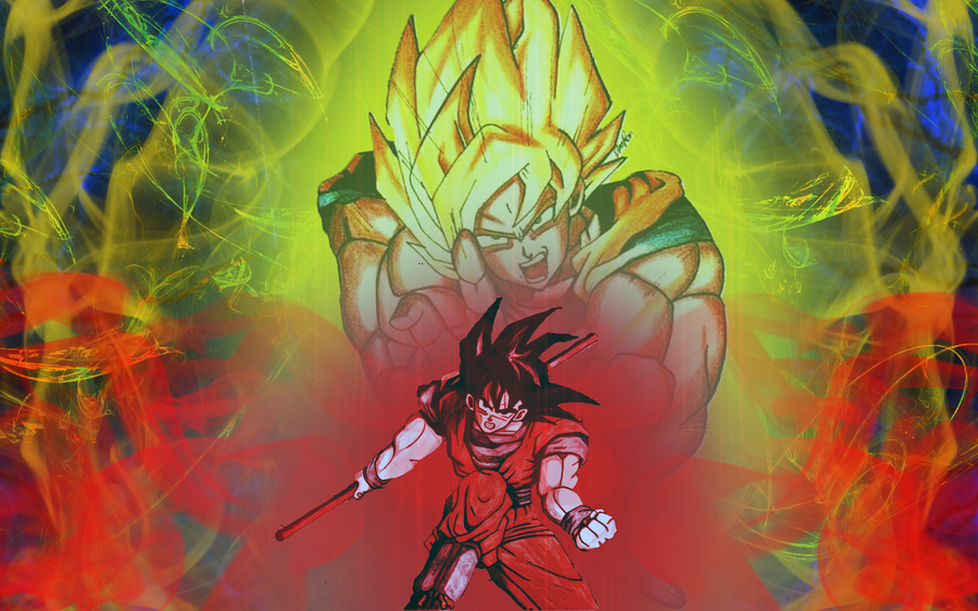 Dbz Wallpaper Goku By Azerik92