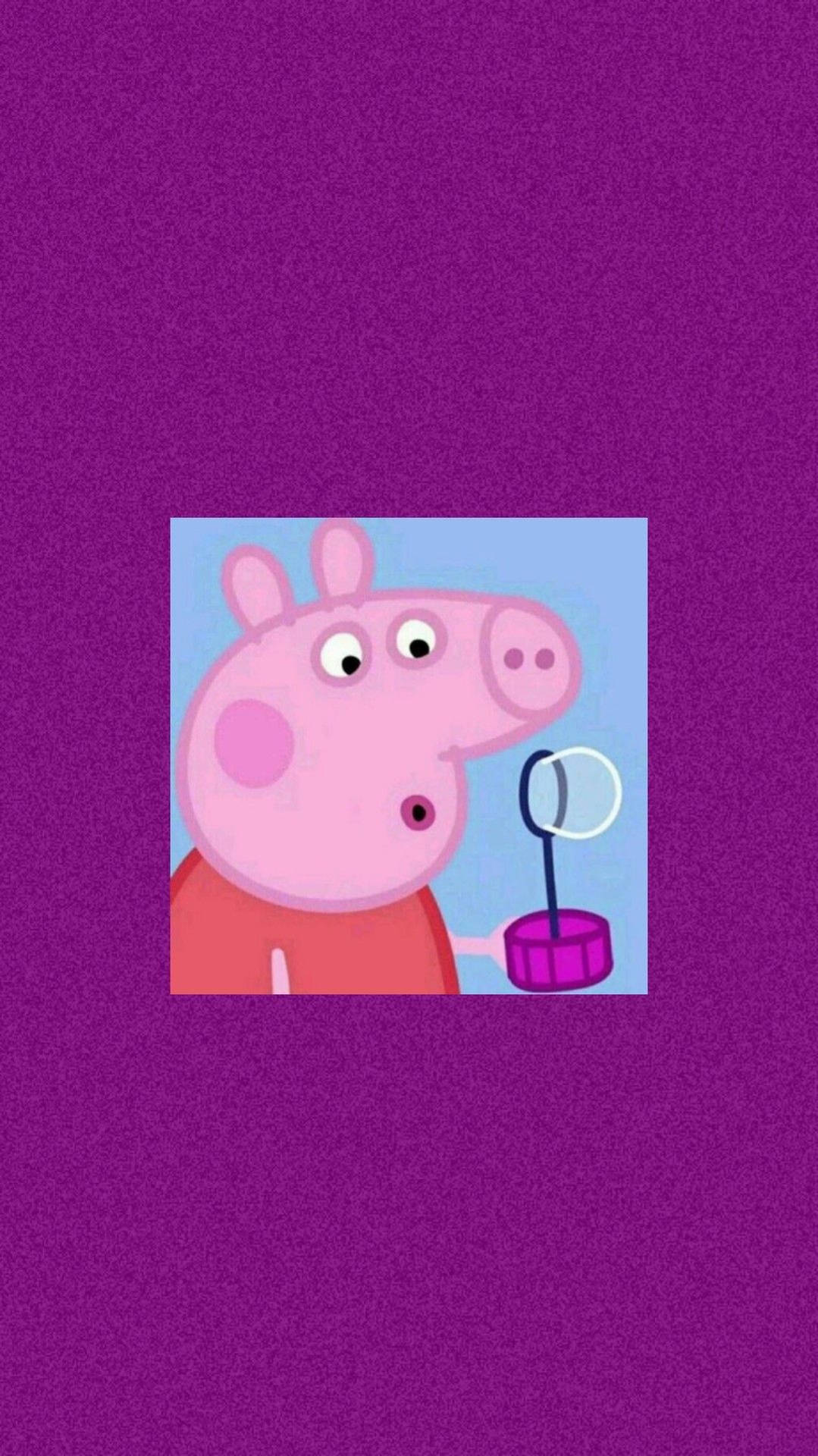 Peppa Pig iPhone Blowing Bubbles Gzqrffn0yjd1m1sx Wallpaper