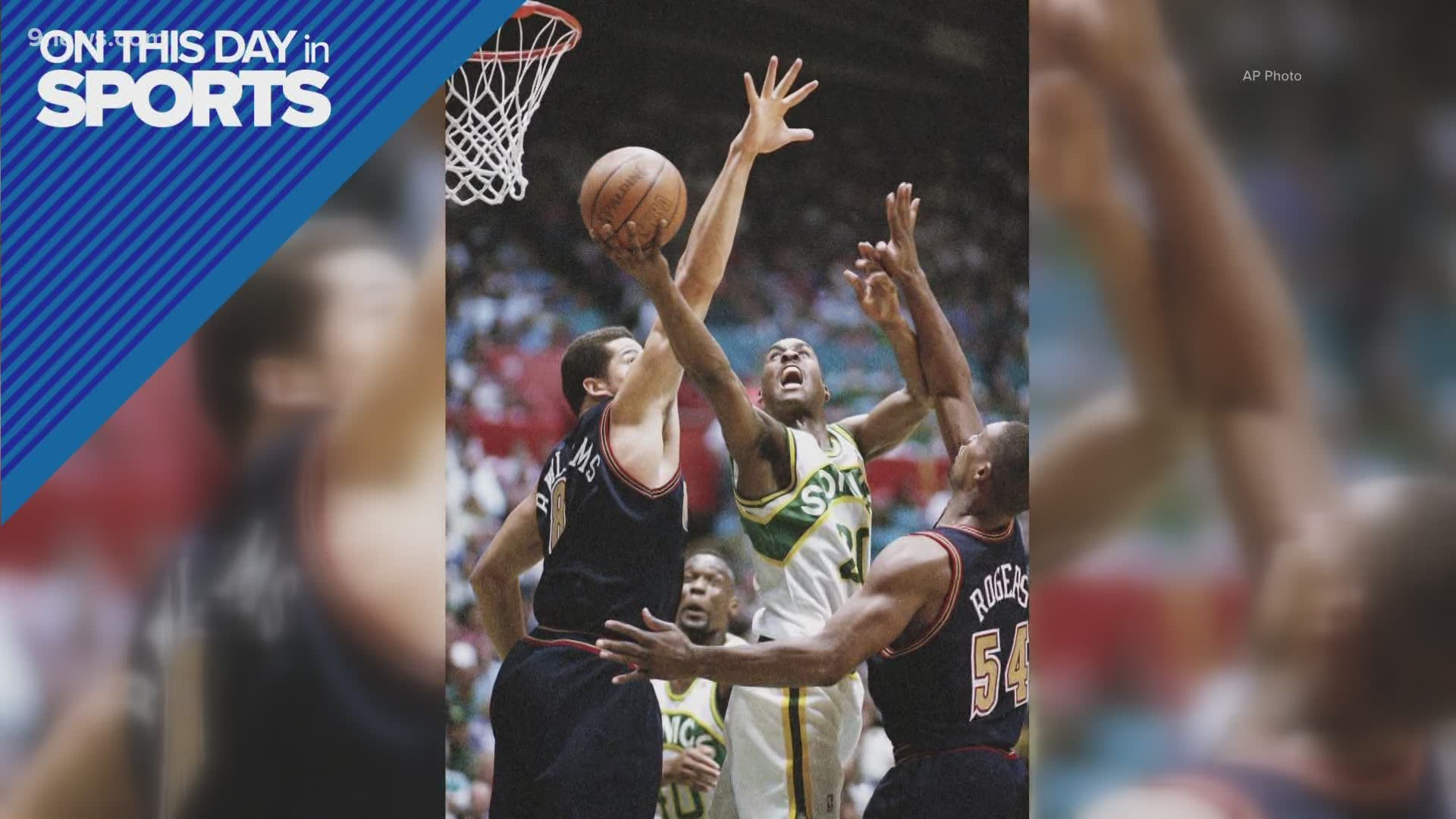 On This Day In Sports May Dikembe Mutombo Dominates Supersonics