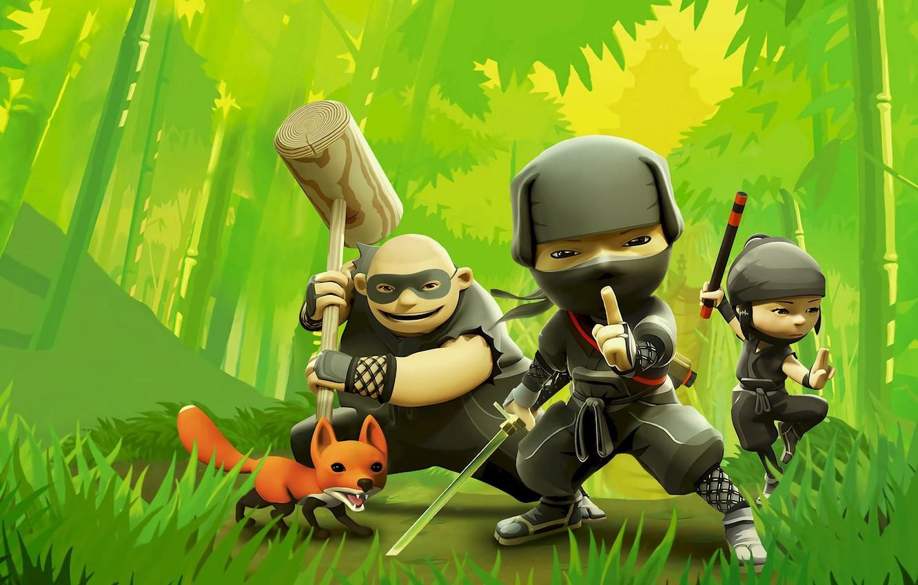 Wallpaper The Game Ninja Adventure Io Interactive Mini Ninjas