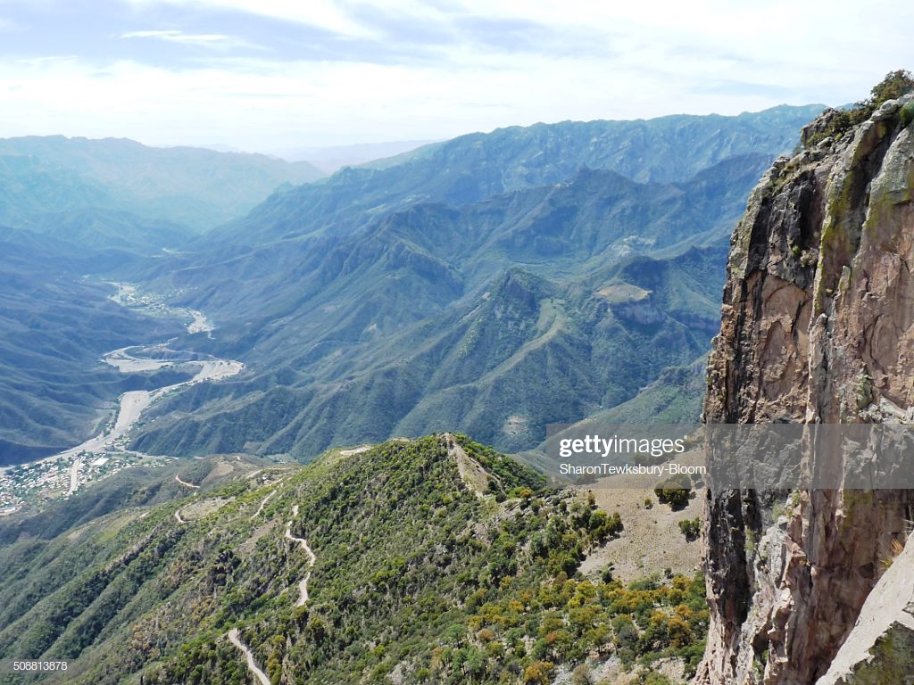 Road And River In Copper Canyon Mexico Stock Photo Getty Images