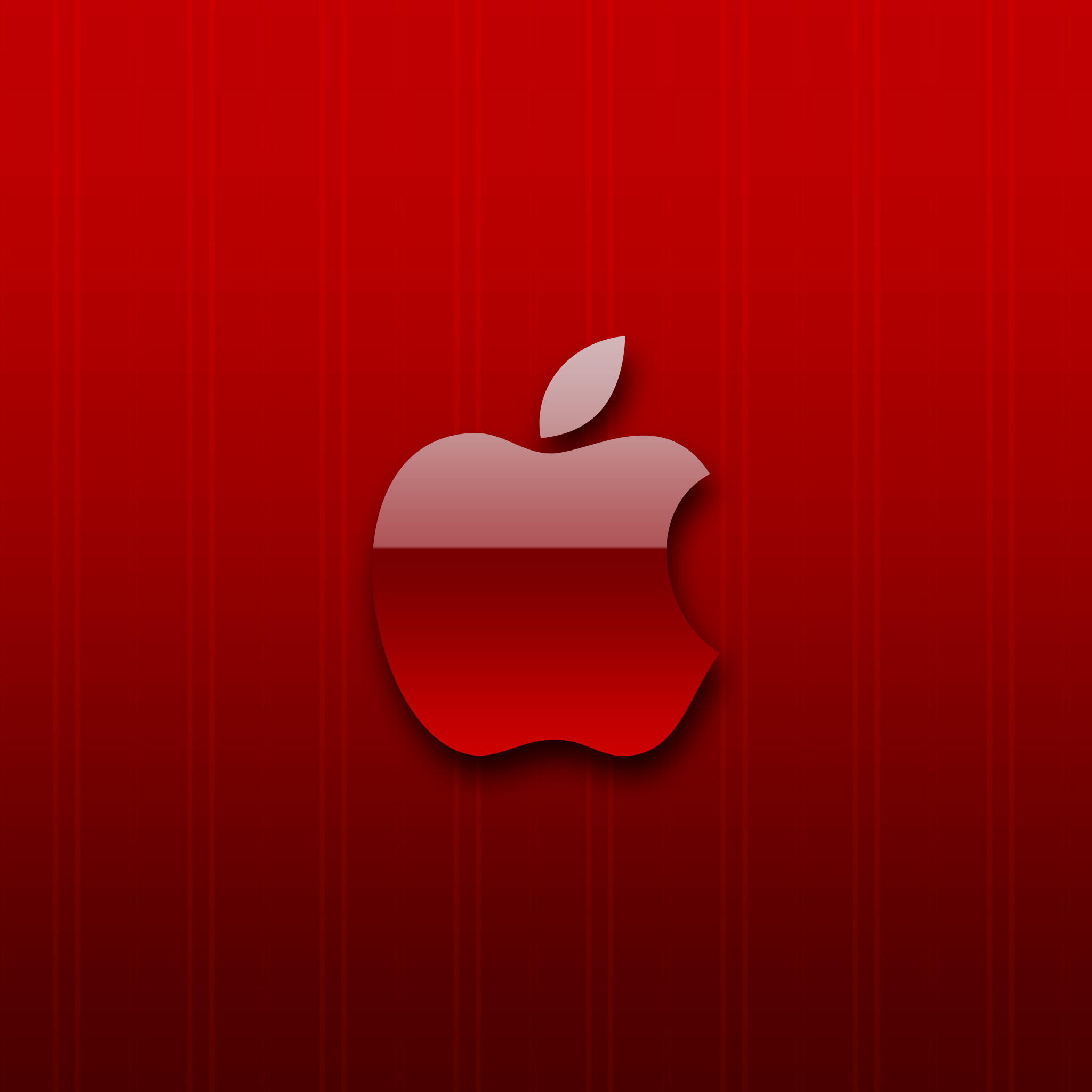 Best Wallpaper For All iPhone Retina Red Apple iPad