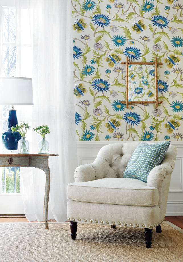 New From Thibaut Enchantment Wallpaper Collection The Color House