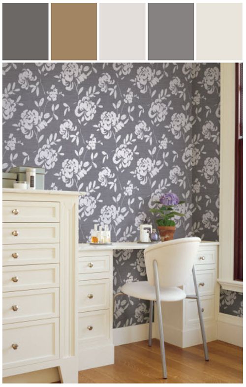 Sherwin Williams Wallpaper Colorful For Powder Room