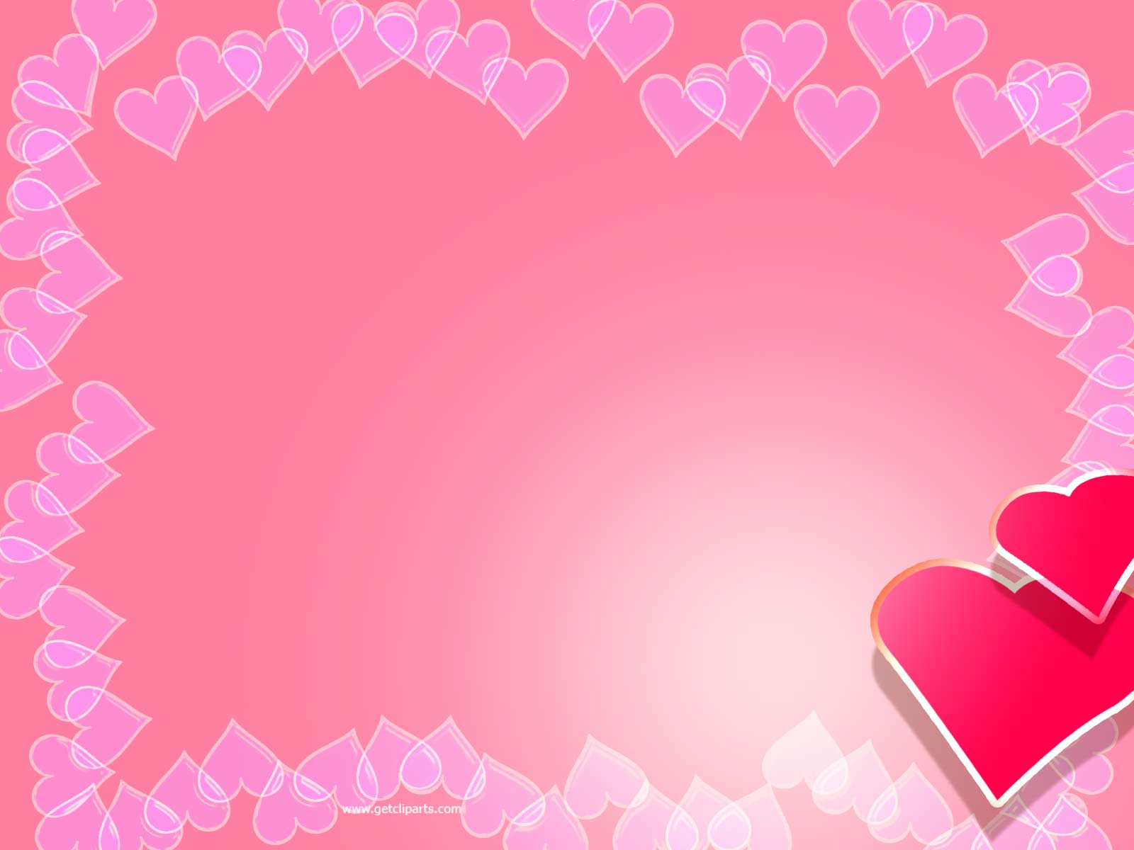 Free Heart Branch For Valentine Day Backgrounds For