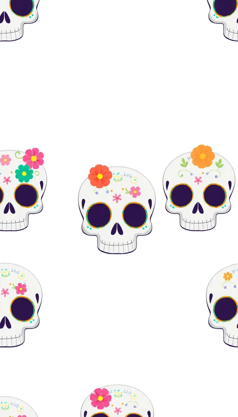 Cute Skull Wallpaper
