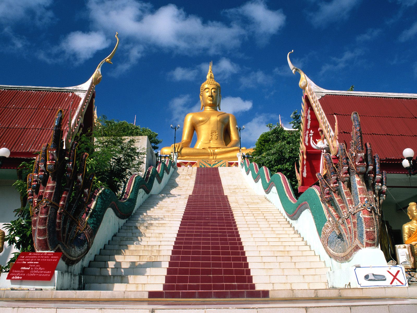 Big Buddha Koh Samui Island Thailand Wallpaper HD