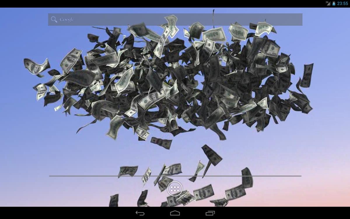 Live Wallpaper Raining Money Pc Android Iphone And Ipad