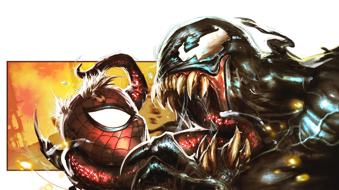 Venom Drawings Wallpaper
