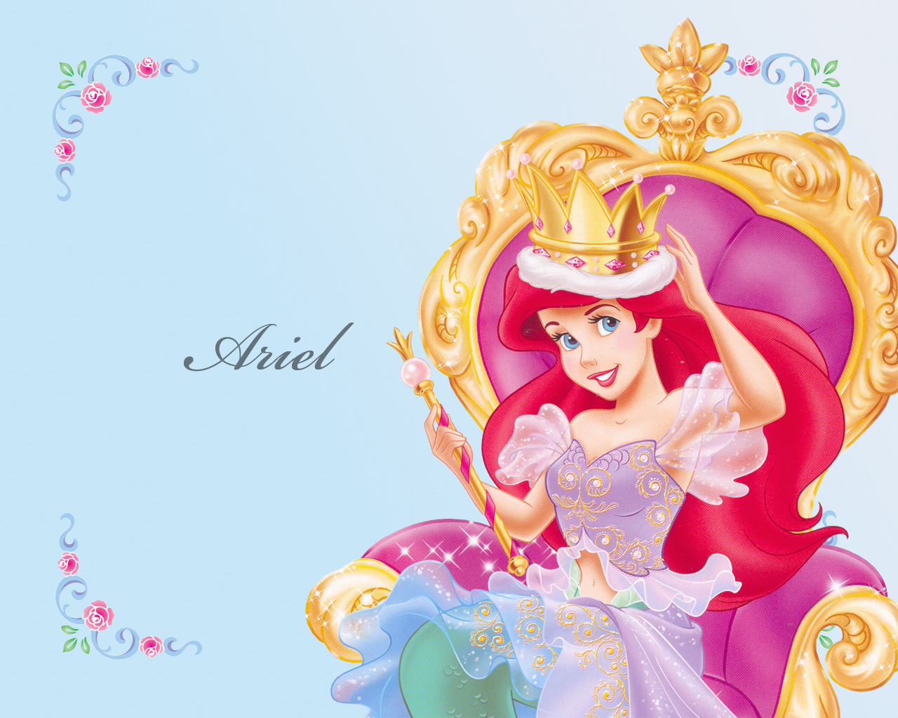 [78 ] Princess Ariel Wallpaper On Wallpapersafari