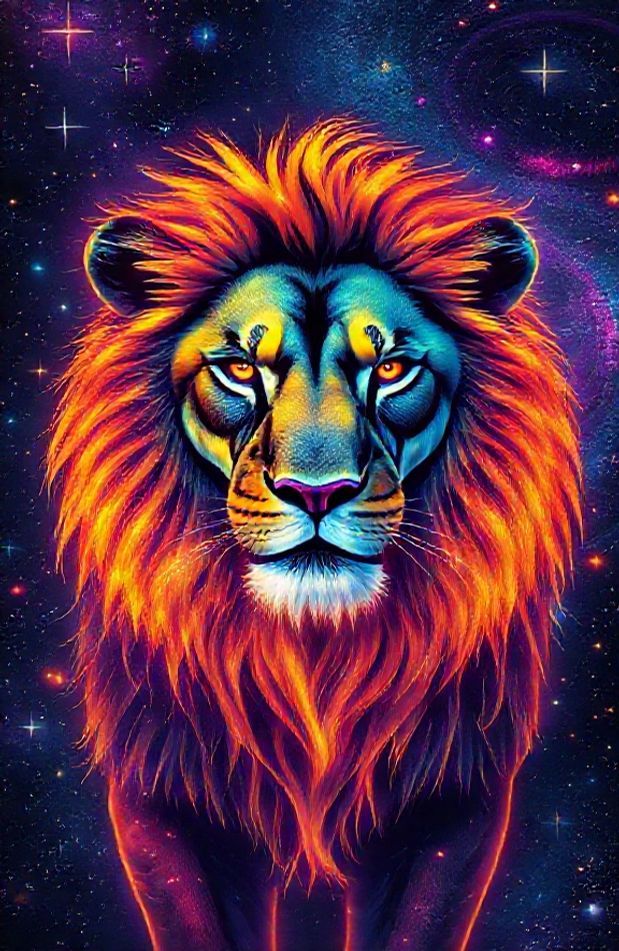 Neon Animal Wallpaper