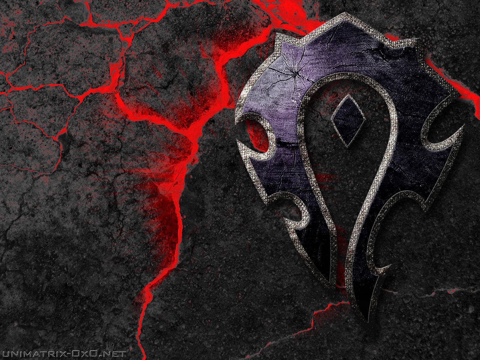 Pics Photos World Of Warcraft Horde Symbol Background Red