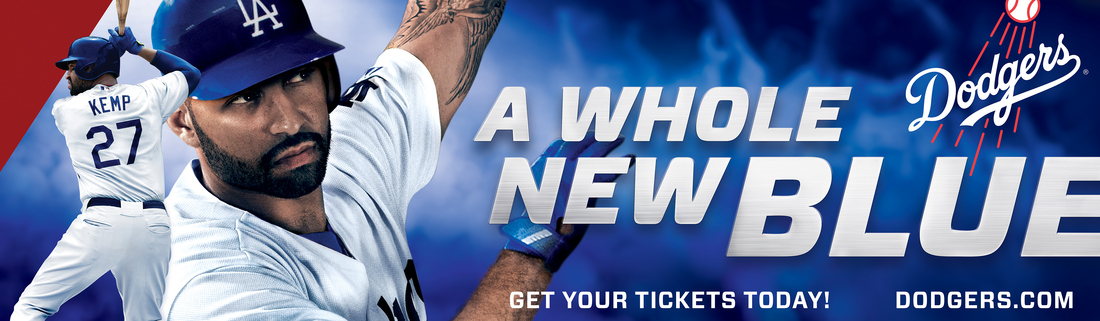 Dodgers new slogan A Whole New Blue Do you like it or not   True